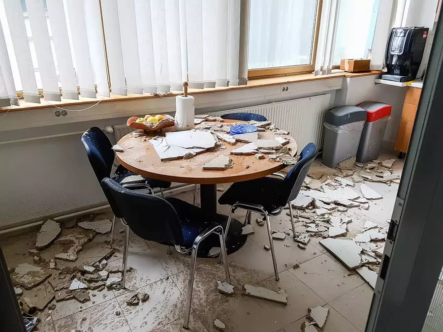 ceiling fell lawyer