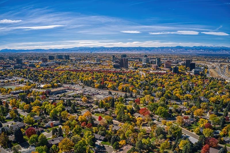Aurora CO Skyline