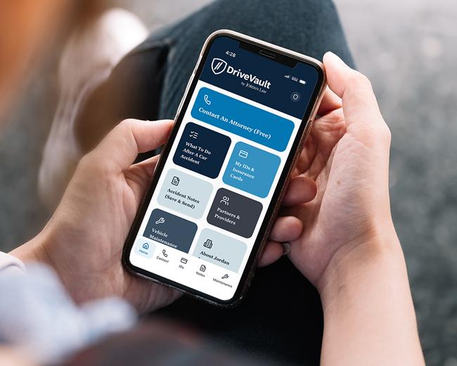 DriveVault App on Mobile