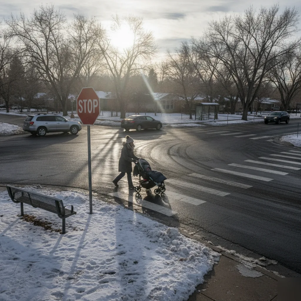 Greenwood Village intersection illustrating Colorado's comparative fault rule